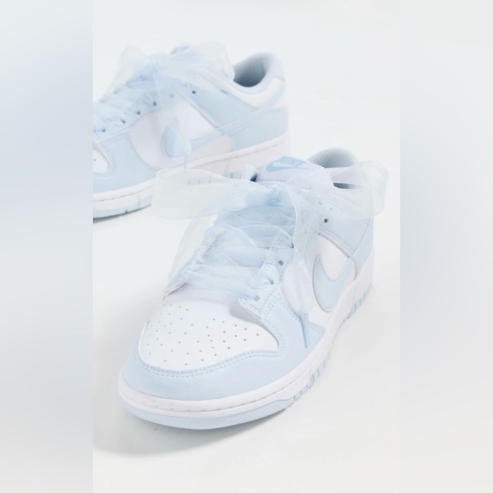 NWT Nike Dunk Low Next Nature White/Blue Tint Wmn10/Mn8.5 IB7311-100